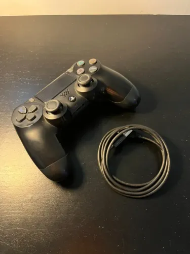 Controle Sony DualShock 4 PS4 Original Preto + Cabo USB