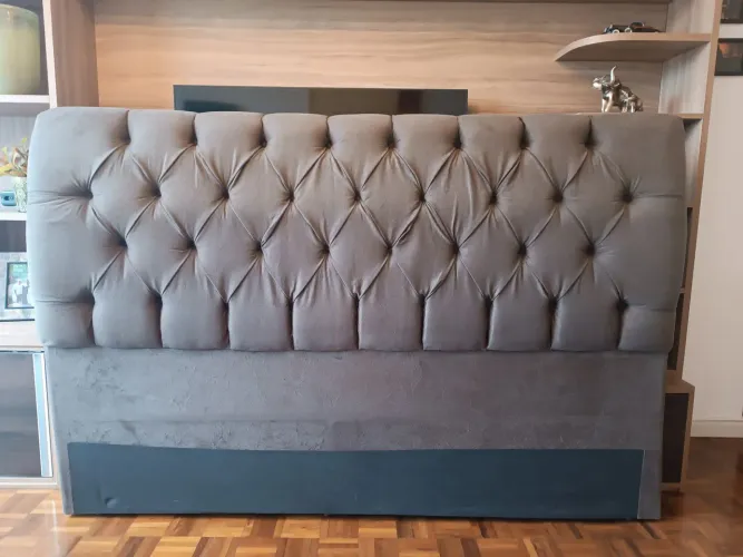 Cabeceira Capitone Cama King