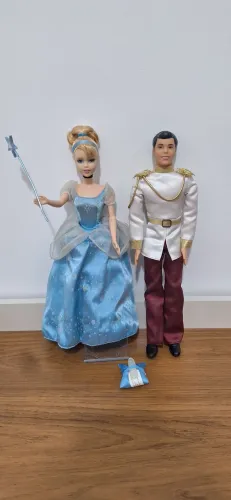 Cinderela e Principe Azul Mattel 2004