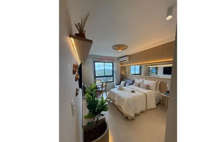 Studio 26 m², Decorado, Vista Mar, Premium Stella Maris  9º Andar