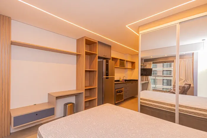 Imóvel para aluguel possui 25 metros quadrados com 1 quarto em Jardim das Acácias - São Pa