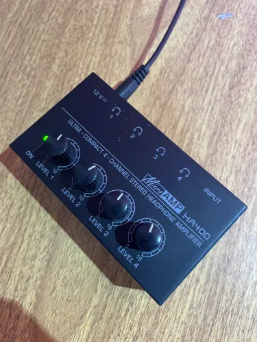 Amplificador fone de ouvido 