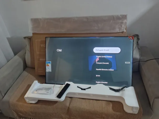 Tv Smart 43 polegadas TCL QLED