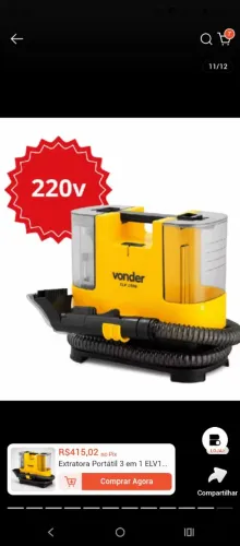 Vendo estratora semi nova usada apenas 2 vezes