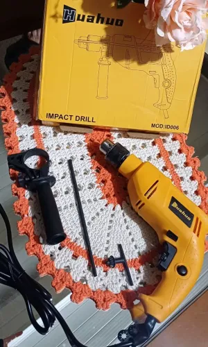 Furadeira Martelete 127V Nova na Caixa - Huahuo Impact Drill