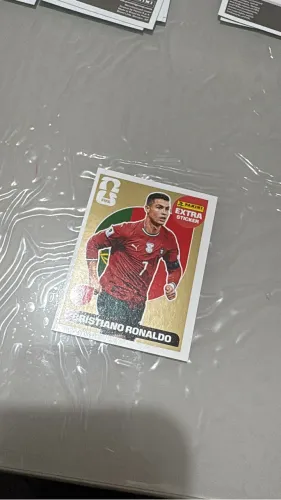 Figurinha Legend Cristiano Ronaldo Ouro
