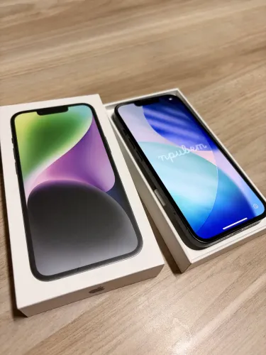 iPhone 14 Azul Meia-Noite 128 GB - Seminovo, Excelente Estado