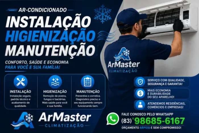 Instalação ar condicionado split