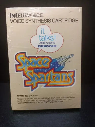 Jogo lacrado intellivision Space Spartans compatível com intellivoice 