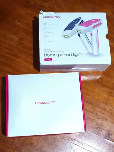 Depilador Fotodepilação Portátil Permanente Luz Pulsada T-006
