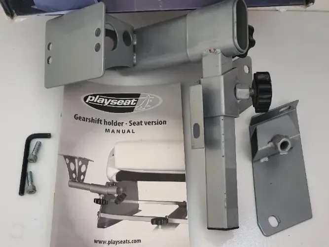 Suporte de Câmbio Playseat Gearshift Holder Prata (Completo na Caixa!)