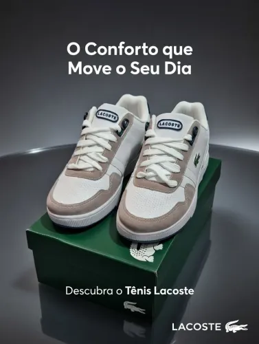 Vendo Tênis Lacoste.