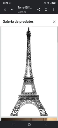 Torre Eiffel Prata
