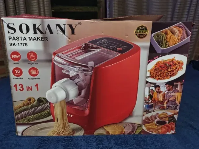 Máquina de macarrão elétrica 13 em 1 - 220v