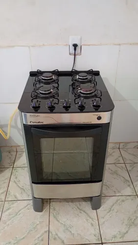 Fogão 4bocas esmaltec elétrico