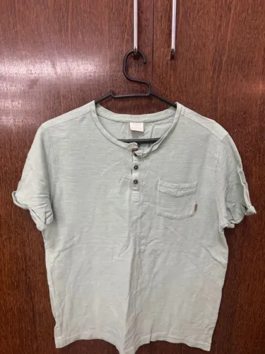 camisa zara boys verde 13/14