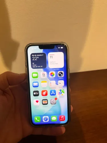 Iphone 13 128GB, Preto meia noite, Model: A2633, Original.