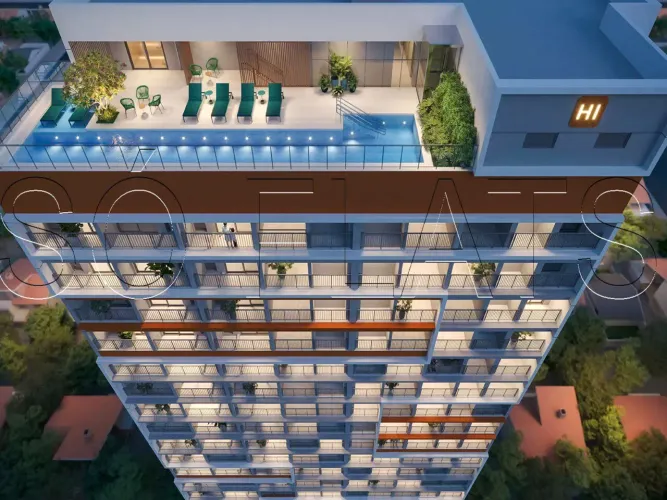 Studio Hi Vila Clementino, apartamento disponível para venda com 34m² e 1 dormitório