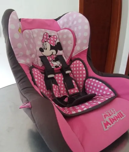 Bebê conforto minnie rosa