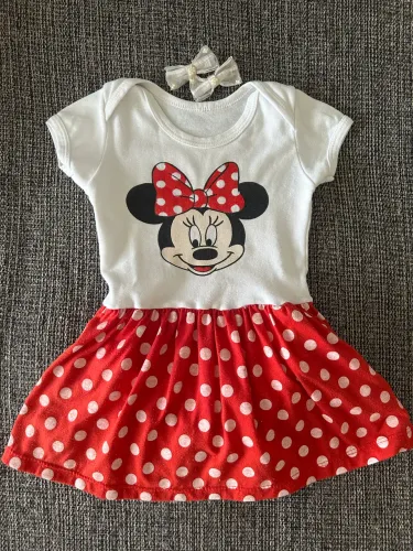 Vestido Festa Minnie
