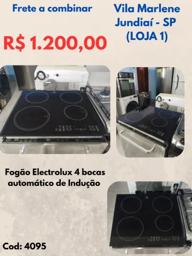 Fogão Electrolux 4 bocas de Indução 220 Volts