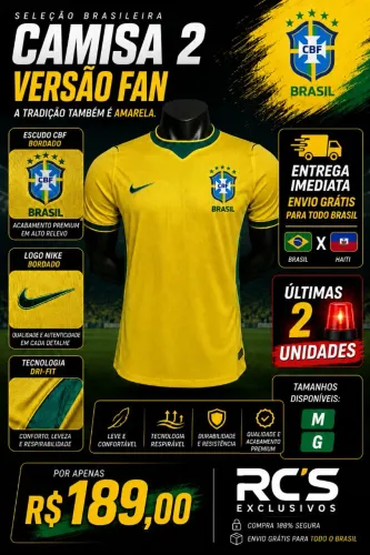 Camisa da seleção brasileira [ Importada ]