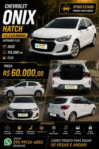 Chevrolet Onix Hatch 1.0 12V Flex Mec. 4P 2020