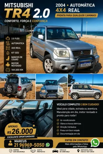 Mitsubishi Pajero TR4 2.0/ 2.0 Flex 16V 4X4 Aut. 2004