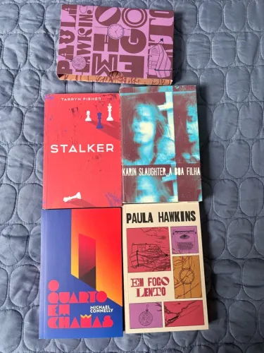 Kit 4 livros de suspense e thriller - Edições TAG