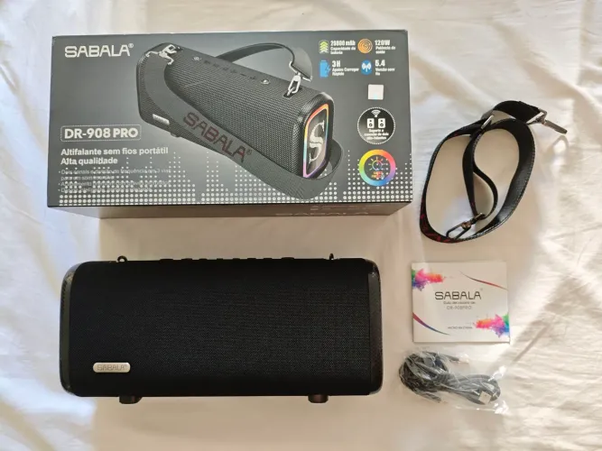 SABALA DR-908 PRO 120W - Semi Nova - Praticamente Nova!<br><br><br><br>
