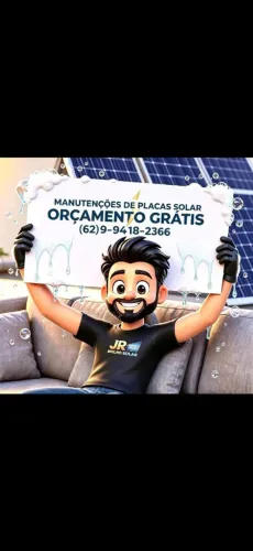Limpeza de placas solares