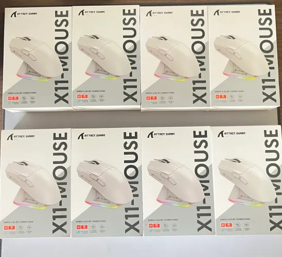 ATTACK SHARK X11 PRETO