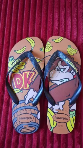 Chinelo Havaianas Donkey Kong - Raro