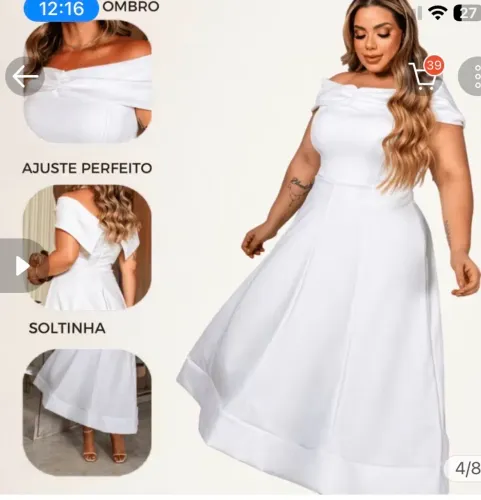 Vestido noiva civil 