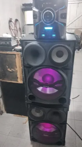 Som Sony GPX8 1200W não faço nenhum tipo de troca, somente venda.