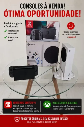 Xbox Series S - 512 GB & Nintendo Switch V1 Original