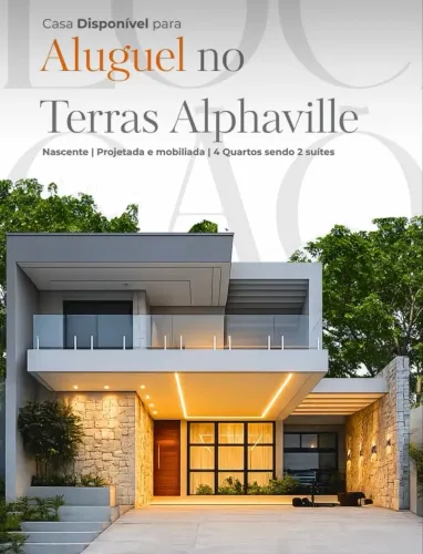 Terras alphaville - Duplex aluguel casa 4 quartos -