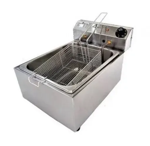 Fritadeira Elétrica 5L Mini Salgados e Batatas 220v 2500w
