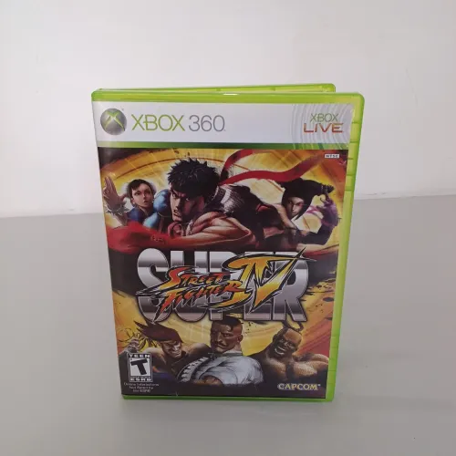 Vendo Super Street Fighter IV Xbox 360 Original Semi novo