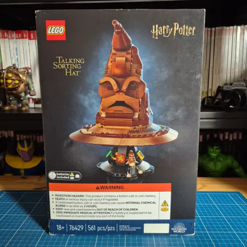 Lego Harry Potter Chapéu Seletor Falante 76429 561 peças Talking Sorting Hat