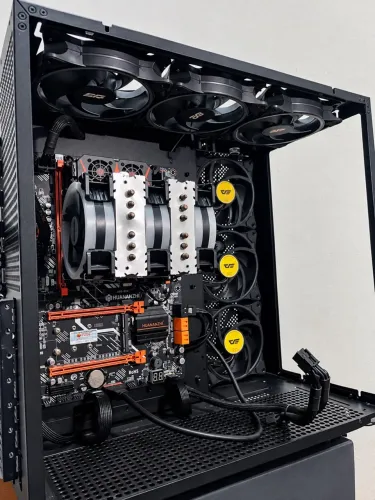 Vende-se Kit Xeon, Fonte e 6 Ventoinhas (Gabinete não incluso)