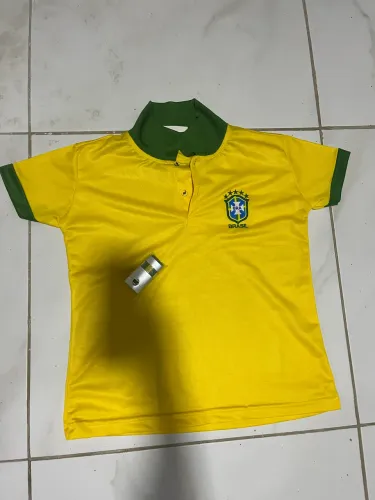 Camisa do Brasil Gola Polo - Kit torcedor 