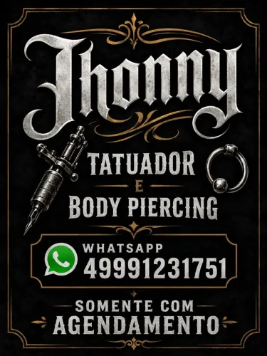 Tatuador e Body piercing