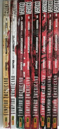 Vampiro Americano 1 a 8 Completo Panini