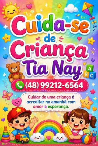 CUIDA-SE DE CRIANÇA FORQUILHINHAS/SAO JOSÉ