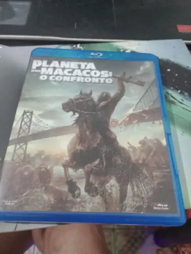 Blu Ray Planeta dos macacos o confronto