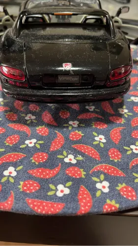 Carrinho dodge viper RT/10 BBURAGO preta linda 