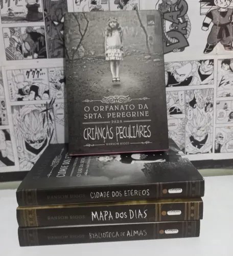 Coleção 4 livros da Saga Orfanato da srta. Peregrine (leia o anúncio)