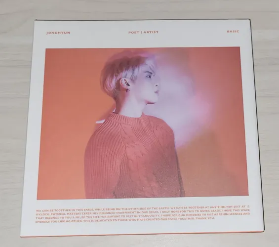 Álbum SHINee Jonghyun Poet Artist