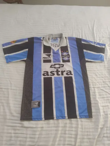 Camisa oficial Grêmio 1996 Pênalty Ronaldinho Gaúcho M
